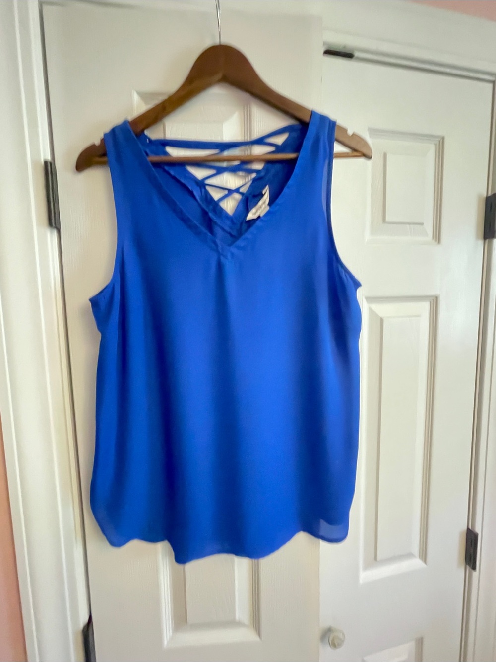 Women’s CounterParts Criss Cross Back Tank - Large